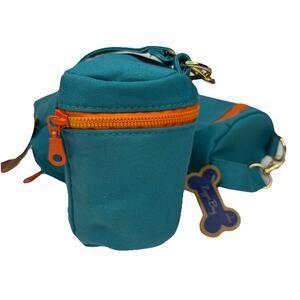 Zippy Bag Dog Treat Pouches Training Treat Bags Lot of 3 Teal Orange